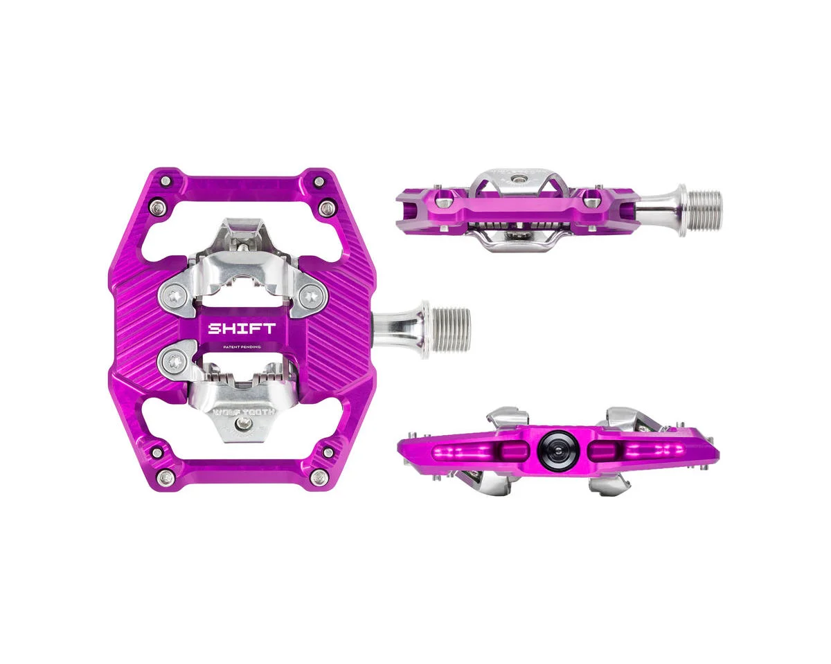 Wolf Tooth Components SHIFT Downhill Clipless Pedal (Ultraviolet Purple) - view 4